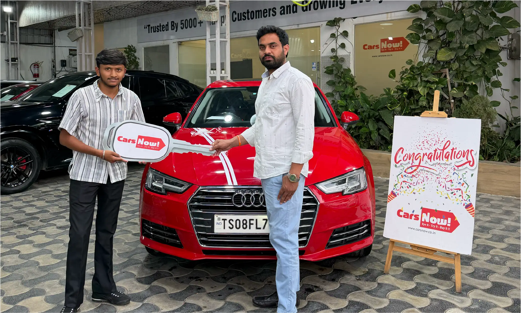 CarsNow Family - Audi-A5-Delivery