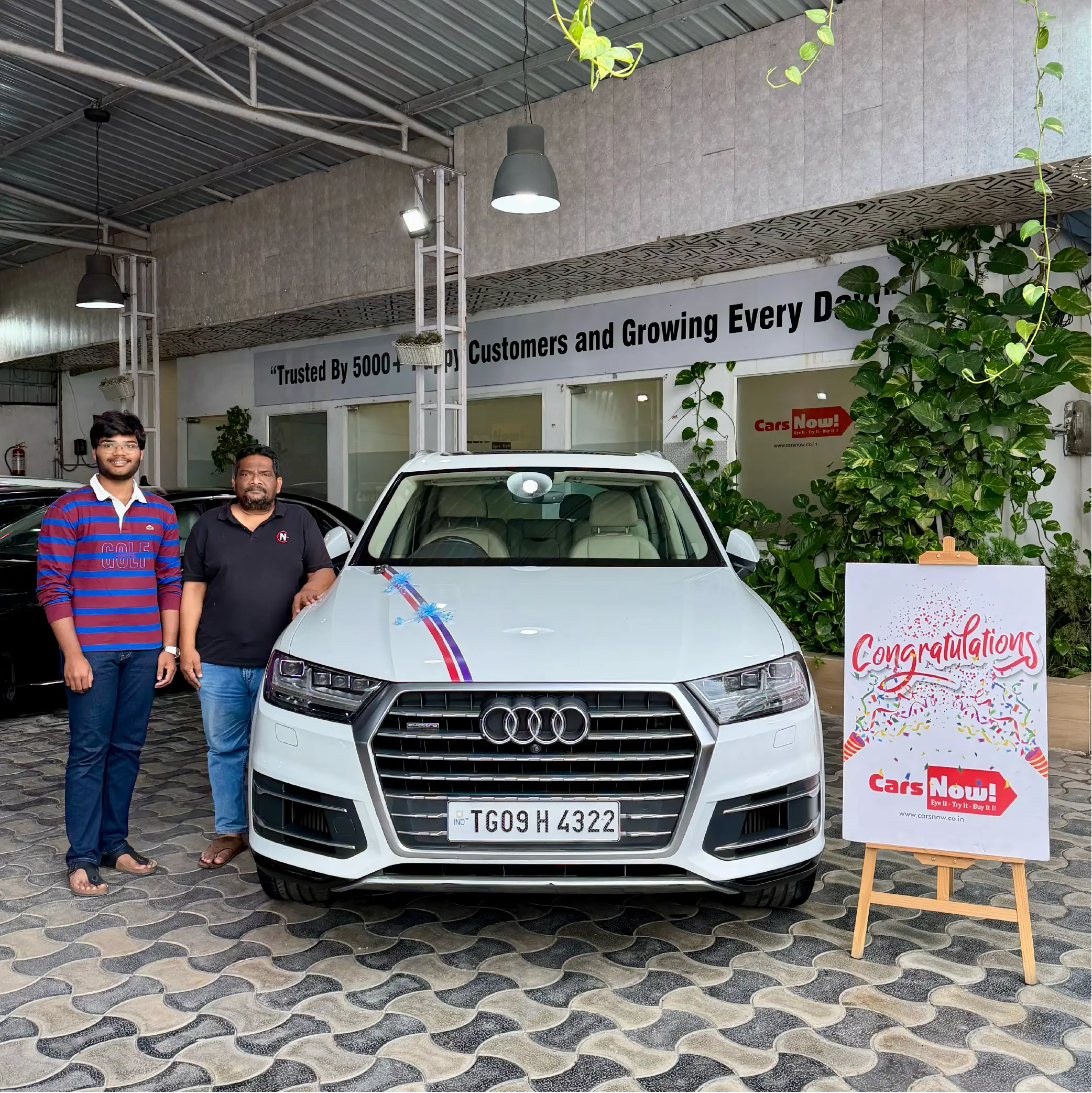 CarsNow Family - Audi-Q5-Delivery